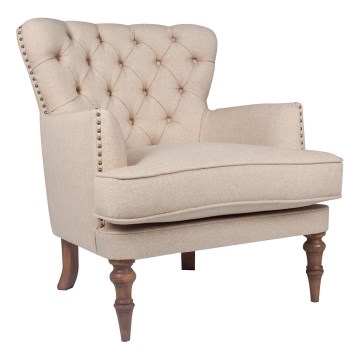 Fauteuil SCOT beige