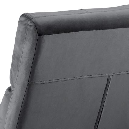 Fauteuil ZETA donkergrijs