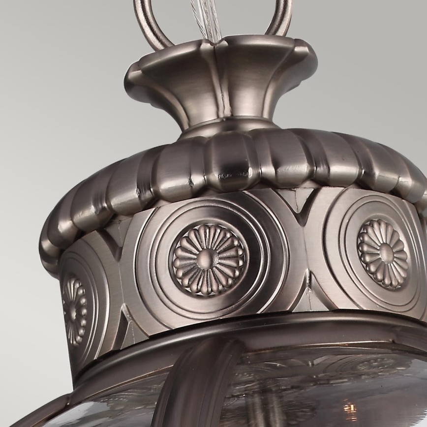 Feiss - Hanglamp aan een ketting ADAMS 3xE14/60W/230V brons