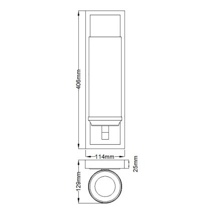 Feiss - LED Badkamer wandlamp AMALIA 1xG9/3,5W/230V IP44 glanzend chroom