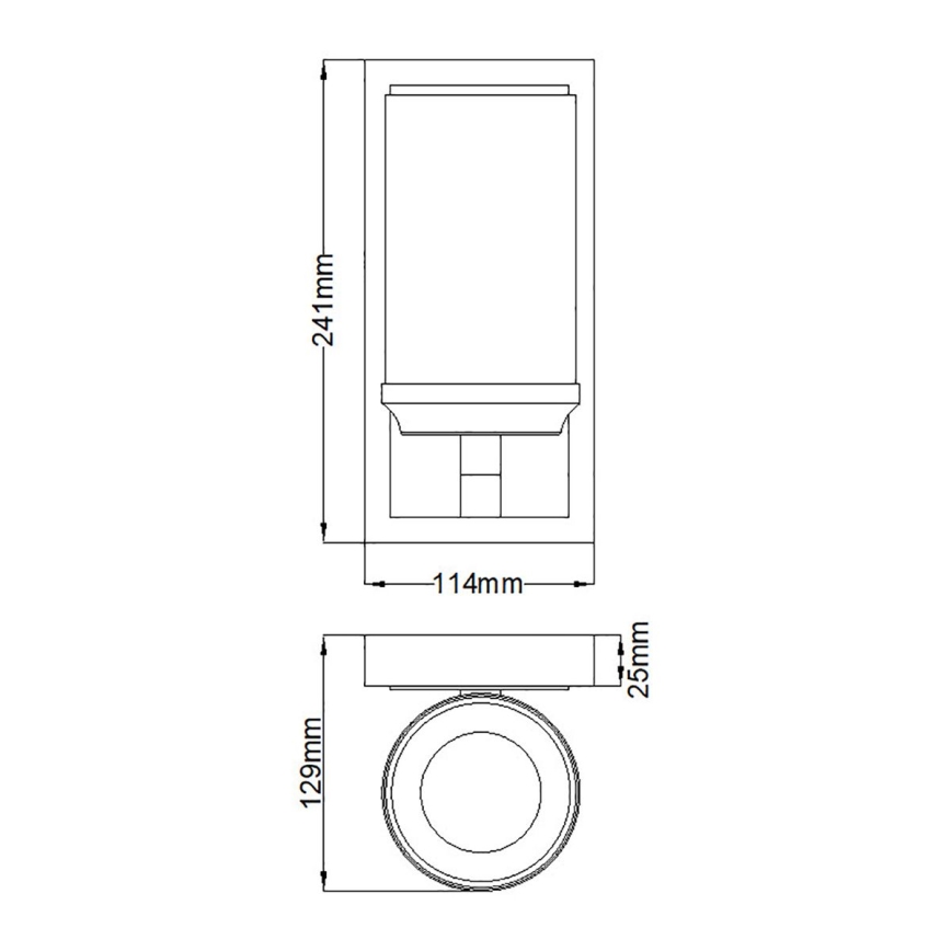 Feiss - LED Badkamer wandlamp AMALIA 1xG9/3,5W/230V IP44 glanzend chroom