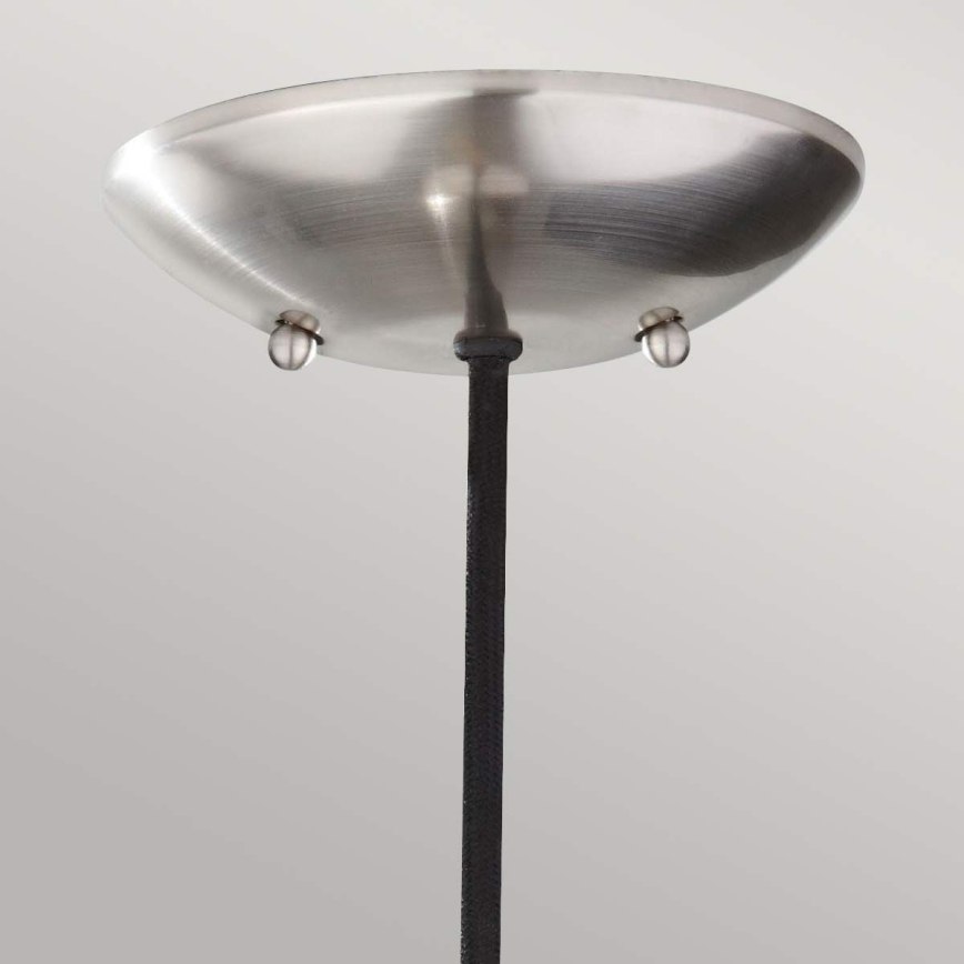 Feiss - Kabelhanglamp BESO 1xE27/60W/230V mat chroom/zwart