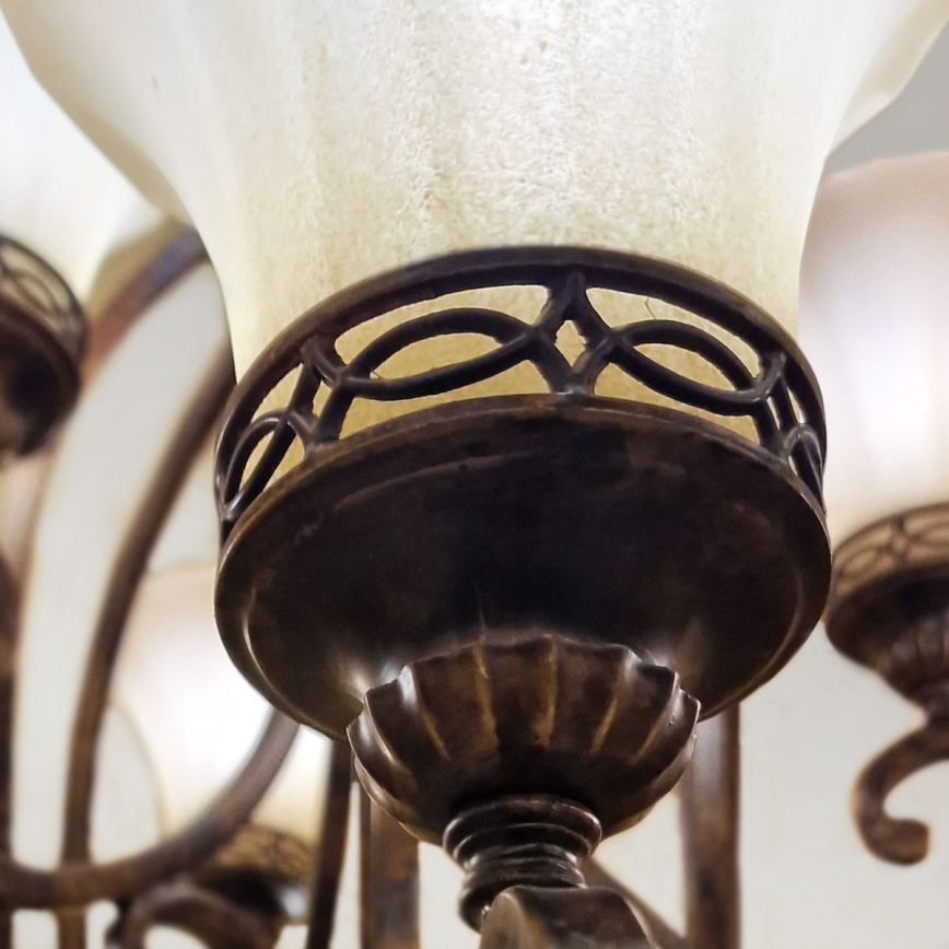 Feiss - Hanglamp aan een ketting DRAWING ROOM 9xE27/60W/230V