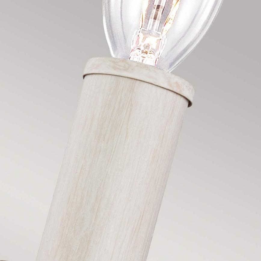 Feiss - Wandlamp HARTSVILLE 1xE14/40W/230V beige/bruin