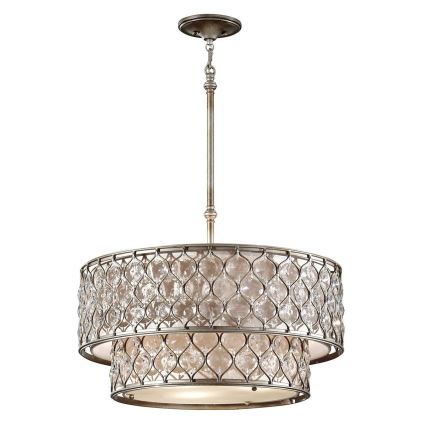 Feiss - Hanglamp met vaste pendel LUCIA 6xE27/60W/230V