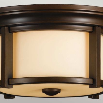 Feiss - Plafondlamp voor buiten MERRIL 2xE27/60W/230V IP44