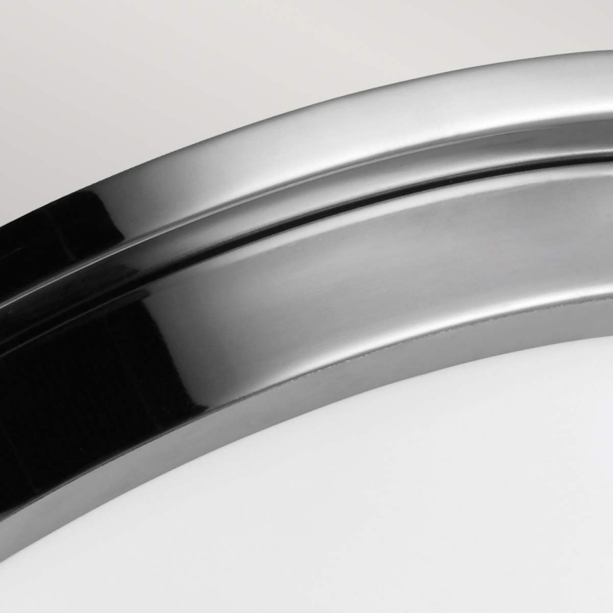 Feiss - Badkamer plafondlamp PAYNE 2xE27/60W/230V IP44 mat chroom