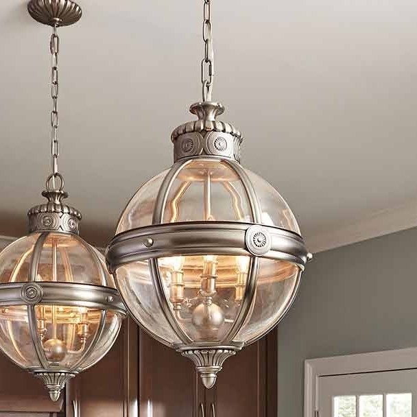 Feiss - Hanglamp aan een ketting ADAMS 3xE14/60W/230V brons