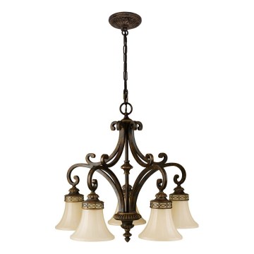 Feiss - Hanglamp aan een ketting DRAWING ROOM 5xE27/60W/230V