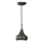 Feiss - Hanglamp met kabel BESO 1xE27/60W/230V Ø 17,9 cm zwart/koper