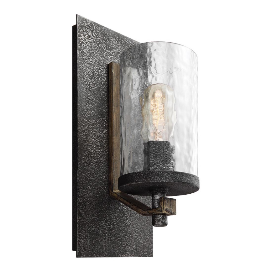 Feiss - Wandlamp ANGELO 1xE27/60W/230V zwart