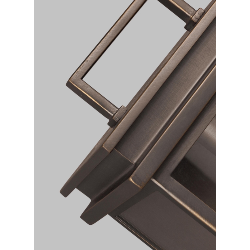 Feiss - Wandlamp voor buiten GLENVIEW 1xE27/60W/230V IP44 antraciet