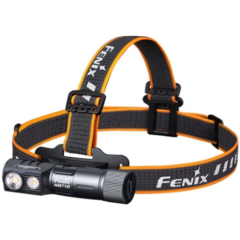 Fenix ​​HM71R - Oplaadbare hoofdlamp LED/USB IP68 2700 lm h | Lampenmanie