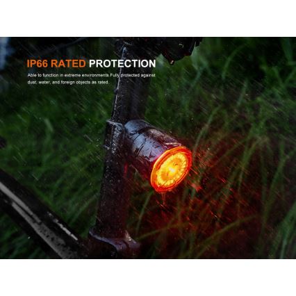 Fenix BC06R - LED Dimbare oplaadbare fietslamp LED/USB IP66 90 lm 24,5 h