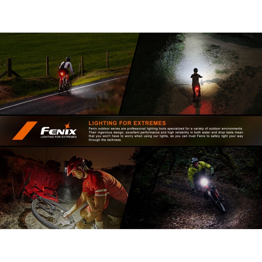 Fenix BC06R - LED Dimbare oplaadbare fietslamp LED/USB IP66 90 lm 24,5 h