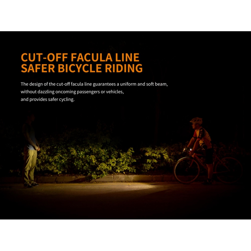Fenix BC25R - Oplaadbare LED Fietslamp LED/USB IP66