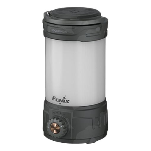 Fenix CL26RPROCAM - LED Dimbaar draagbaar oplaadbaar lamp LED/USB IP66 650 lm 408 h 5000 mAh grijs