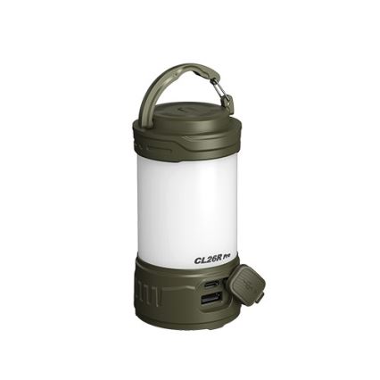 Fenix CL26RPROOLI - LED Dimbaar draagbaar oplaadbaar lamp LED/USB IP66 650 glanzend 408 h 5000 mAh groen