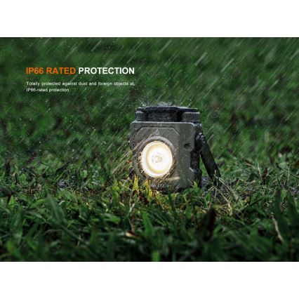 Fenix CL27RGRE - LED Dimbaar rechargeable lamp LED/USB IP66 1600 lm 285 h
