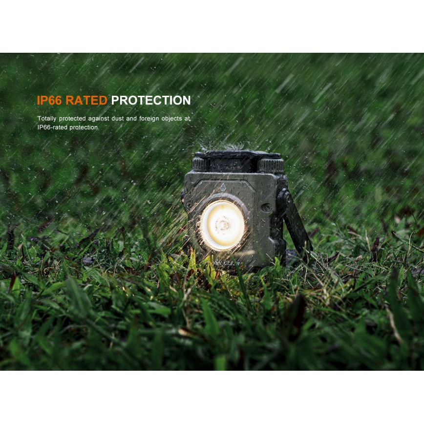 Fenix CL27RGRE - LED Dimbaar rechargeable lamp LED/USB IP66 1600 lm 285 h