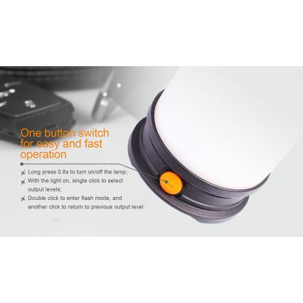 Fenix CL30R - LED draagbare oplaadbare lamp LED/USB/6xCR123A IPX7 650 lm 300 h 2600 mAh
