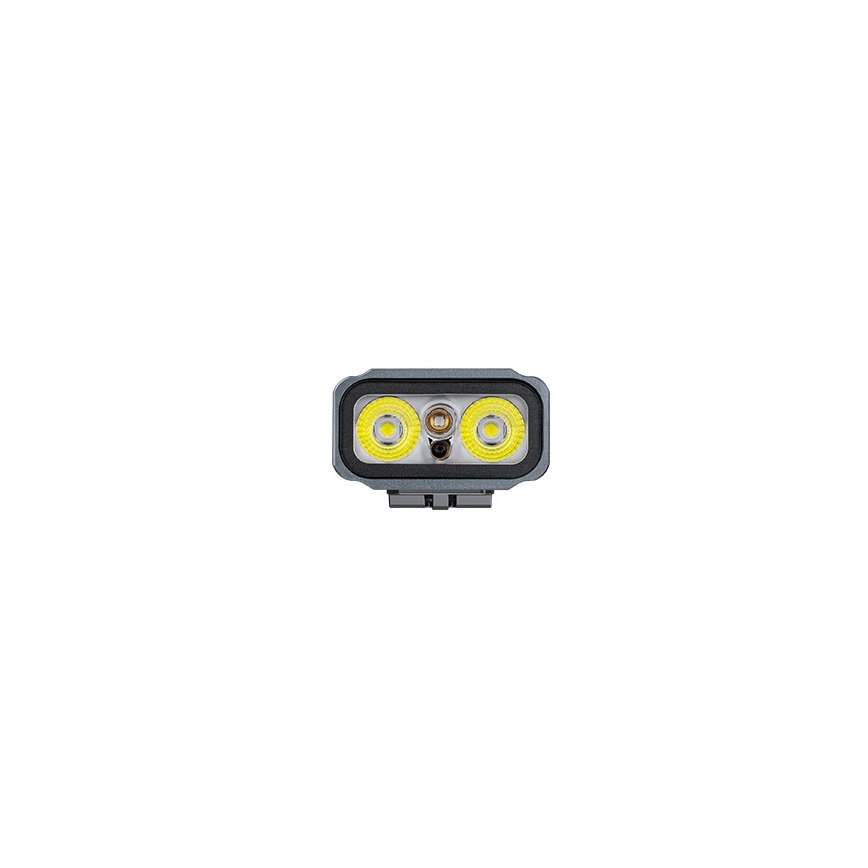 Fenix E06RGRY - LED Dimbaar oplaadbaar zaklamp UV LED/USB IP66 700 glanzend 60 h grijs