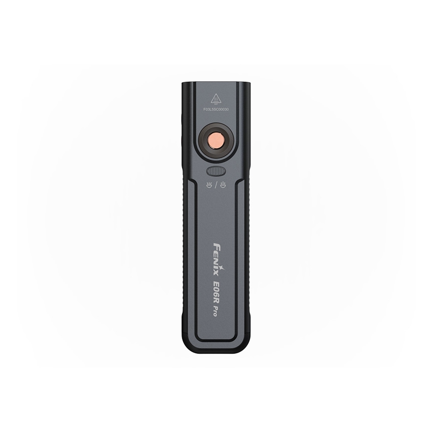 Fenix E06RPROEUBLC- Dimbare oplaadbare LED-zaklamp LED/USB 1650 mAh IP66 1600 lm 111 uur zwart