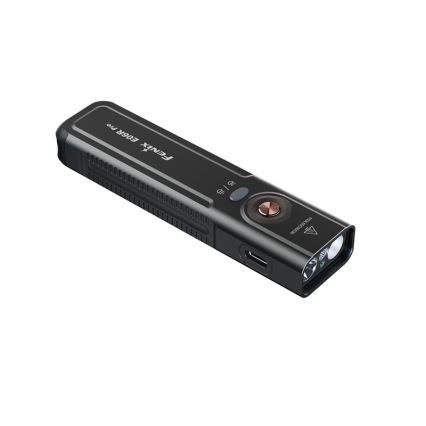 Fenix E06RPROEUBLC- Dimbare oplaadbare LED-zaklamp LED/USB 1650 mAh IP66 1600 lm 111 uur zwart