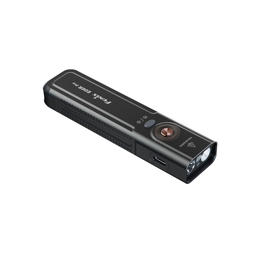 Fenix E06RPROEUBLC- Dimbare oplaadbare LED-zaklamp LED/USB 1650 mAh IP66 1600 lm 111 uur zwart