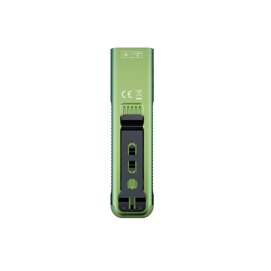 Fenix E06RPROEUOLI - Dimbare oplaadbare LED-zaklamp (LED/USB), 1650 mAh, IP66, 1600 lm, 111 uur, groen