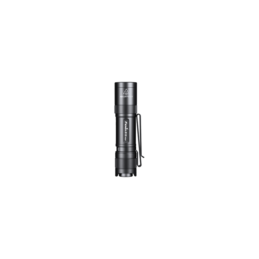 Fenix E12V30 - dimbare oplaadbare LED-zaklamp LED/1xAA 2000 mAh IP68 200 lm 100 h zwart