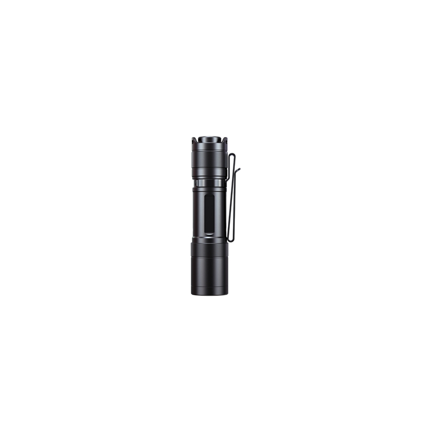 Fenix E12V30 - dimbare oplaadbare LED-zaklamp LED/1xAA 2000 mAh IP68 200 lm 100 h zwart