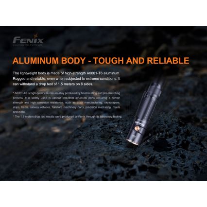 Fenix E35V3 - Oplaadbare LED Zaklamp LED/1x21700 IP68