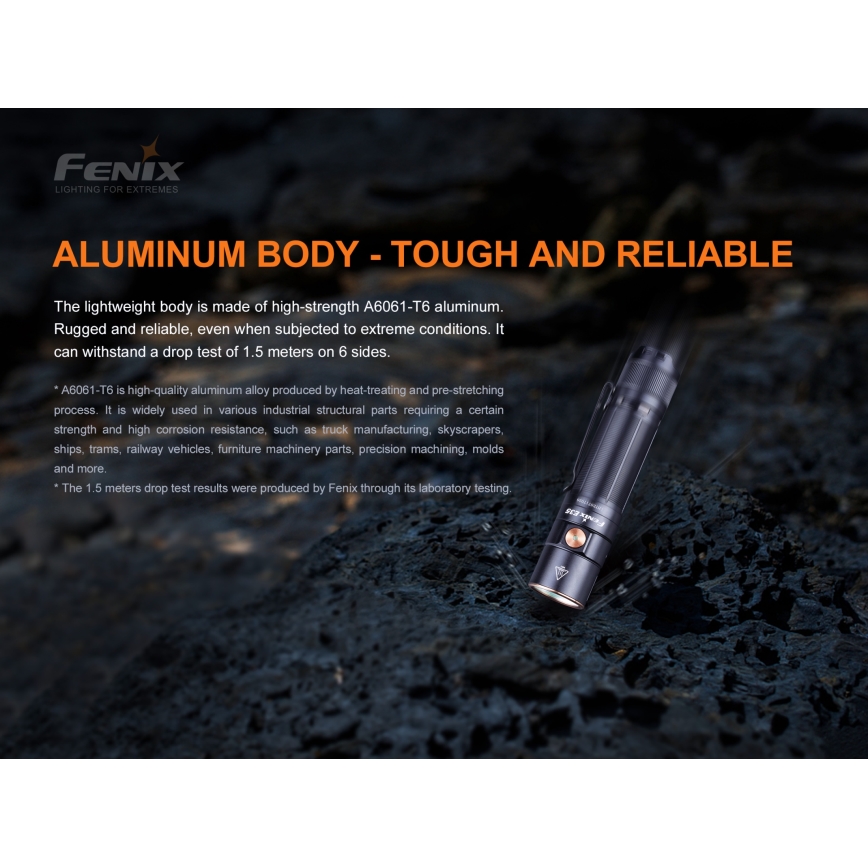Fenix E35V3 - Oplaadbare LED Zaklamp LED/1x21700 IP68