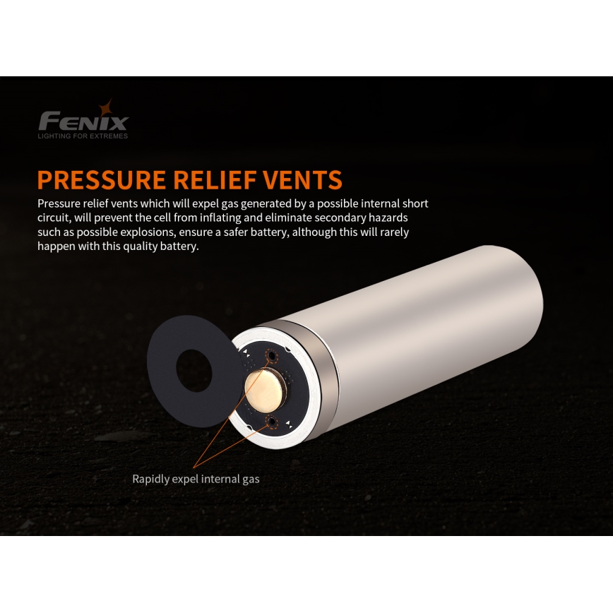 Fenix FE21700V20 - 1 stuk oplaadbare accu 21700/3,6 V 5000 mAh
