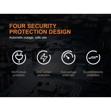 Fenix FENAREA4 - Acculader 4xLi-ion/AAA/AA/C 5V