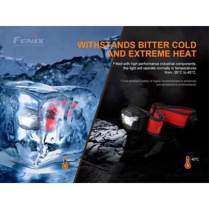 Fenix HL18RTRAIL - Oplaadbare LED Hoofdlamp LED/3xAAA IP66