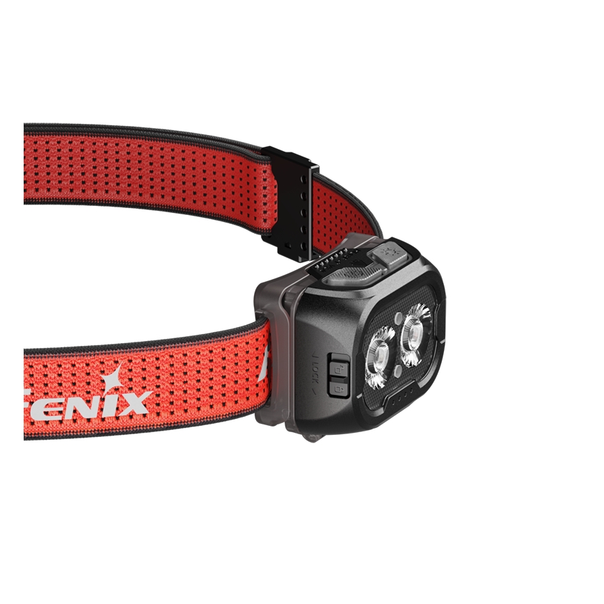 Fenix HL18RTV20BLC - LED Dimbaar oplaadbaar hoofdlamp LED/USB IP66 800 lm 160 h zwart/oranje