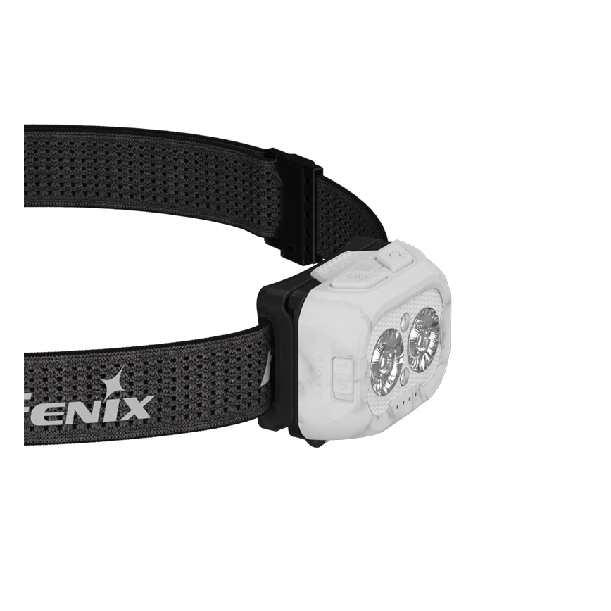 Fenix HL18RTV20WHT - LED Dimbaar oplaadbaar hoofdlamp LED/USB IP66 800 glanzend 160 h wit/zwart