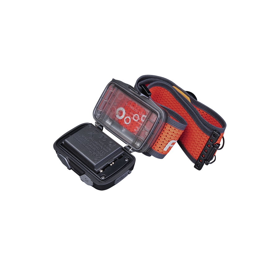 Fenix HL32RTBLCK - LED Oplaadbare hoofdlamp LED/USB/3xAAA IP66 800 glanzend 300 h 1900 mAh zwart/oranje