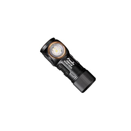 Fenix HM51RV30 - dimbare oplaadbare LED-hoofdlamp LED/USB/1xCR123A 950 mAh IP68 860 lm 125 h oranje
