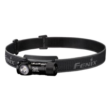 Fenix HM51RV3ABL - Dimbare oplaadbare LED-hoofdlamp LED/USB/1xCR123A 950 mAh IP68 860 lm 125 h zwart