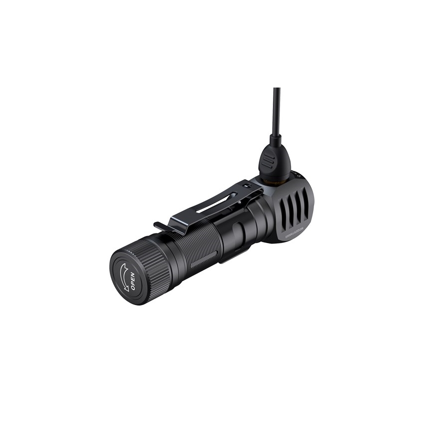Fenix HM61RV20 - LED Oplaadbare hoofdlamp LED/USB/2xCR123A IP68 1600 lm 300 h 3400 mAh