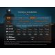 Fenix HM65RDTPRP - LED Oplaadbare hoofdlamp LED/USB IP68 1500 lm 300 h paars/zwart