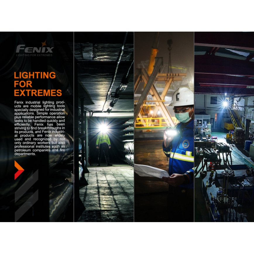 Fenix HM70R - LED Oplaadbare hoofdlamp 4xLED/1x21700 IP68 1600 glanzend 800 h 5000 mAh