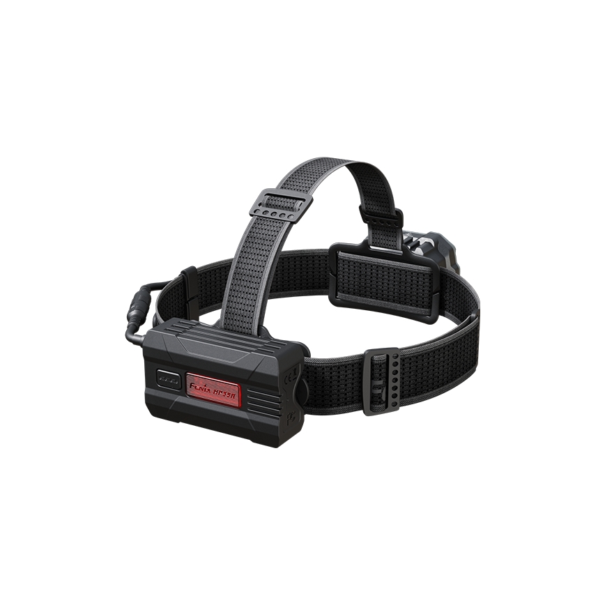 Fenix HP35R - Dimbare oplaadbare LED-hoofdlamp LED/USB 5000 mAh IP66 4000 lm 500 uur zwart
