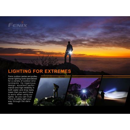 Fenix LD22V20 - Oplaadbare LED Zaklamp LED/USB IP66 800 lm 220 uur