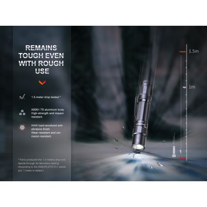 Fenix PD35R - LED Oplaadbare zaklamp LED/USB/2xCR123A IP68 1700 lm 100 h 3400 mAh