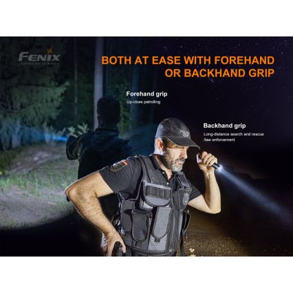 Fenix PD35V30 - LED Oplaadbare zaklamp LED/USB/2xCR123A IP68 1700 glanzend 230 h 2600 mAh