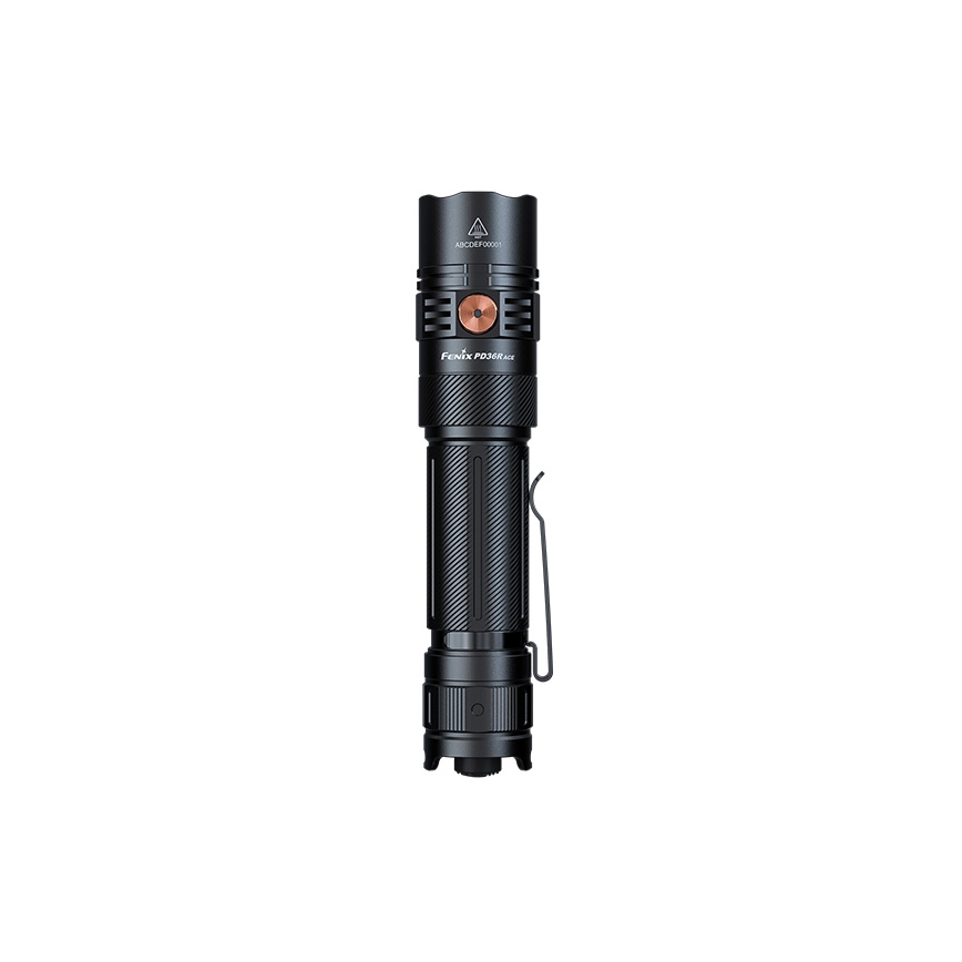 Fenix PD36RACE - LED Dimbare oplaadbare zaklamp LED/USB 5000 mAh IP68 3000 lm 63,45 h zwart